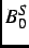 $ B_{0}^{S}$