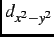 $ d_{x^2-y^2}$
