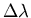 $\Delta \lambda$