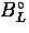 $B_{L}^{\circ}$