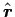 $\Hat{r}$